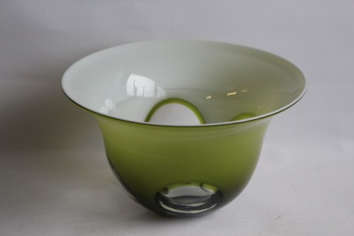 Vase vert design verre