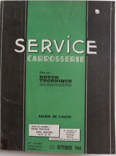 Revue technique automobile - technique,