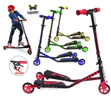 Bipattino Curseur Fliker Scooter 3 Roues Pliable Scooter Papillon