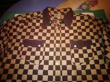 RARE CHEMISE ROCKABILLY LEVIS STRAUSS LVC WESTERN RODEO TAILLE LARGE