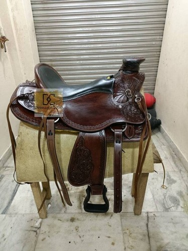 Selle western cuir - western, wade
