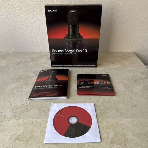 Sony forge pro professional - pro, 10