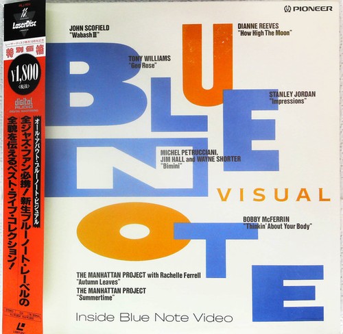 Various blue note visual - note,