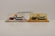 LOT DE 2 MOTO NEIGE JEUX OLYMPIQUES MAJORETTE 1/66 NEUVES SOUS BLISTER