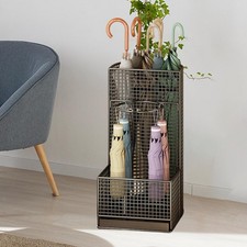 Porte-parapluie portable de grande capacité pour intérieur, hôtel, maison