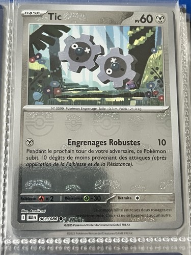 Carte pokemon tic reverse - pokemon,