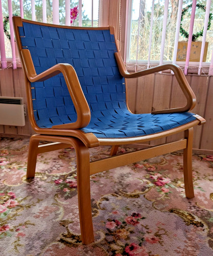Fauteuil vintage finn - vintage,