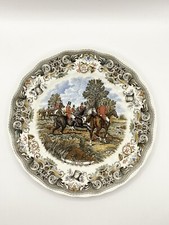 Assiette De Collection Currier & Yves By Churchill - Scène de chasse.