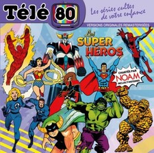 DOUBLE CD NEUF TELE 80  NOAM SUPER HEROS MARVEL GOLDORAK LEVI SABAN
