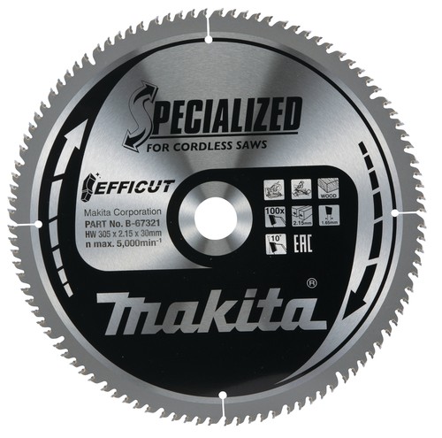 Makita 67321 efficut tct - makita, b-67321