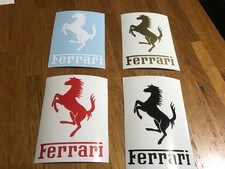 FERRARI STICKER AUTOCOLLANT