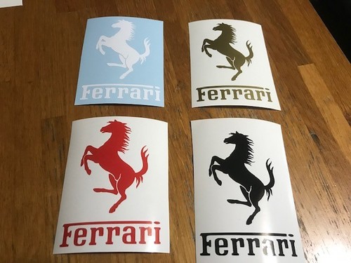 Ferrari sticker autocollant - sticker,