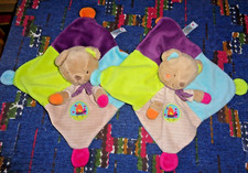 OP / LOT DE 2 DOUDOU PLAT
