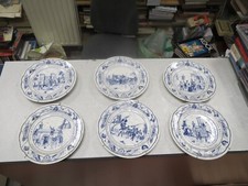 CA217 LOT 6 ASSIETTES