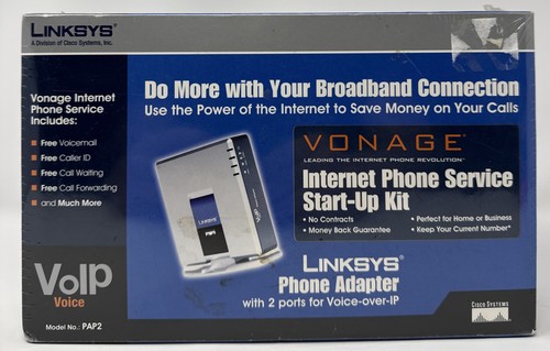 Linksys phone adapter vonage - linksys,