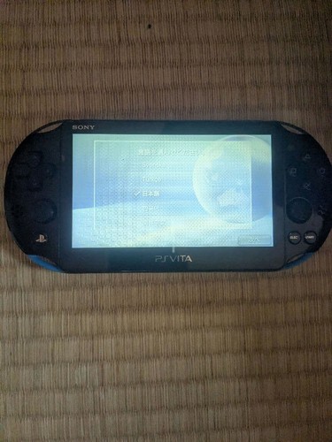 Console sony vita bleu - bleu, noir