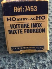 hornby ho voiture inox mixte