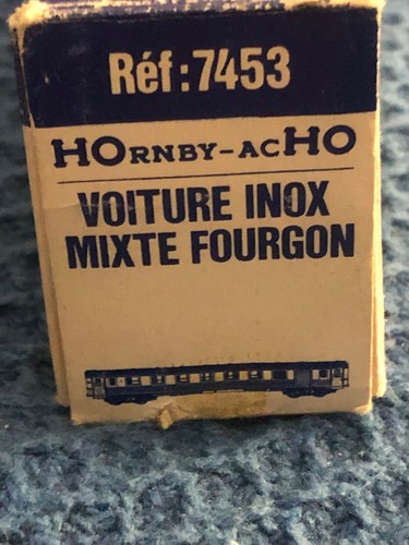 Hornby voiture inox - ho, mixte