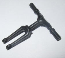 Playmobil  guidon et fourche  velo course noir   se11  neuf