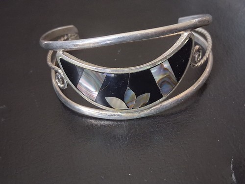 Bracelet manchette vintage - bracelet,