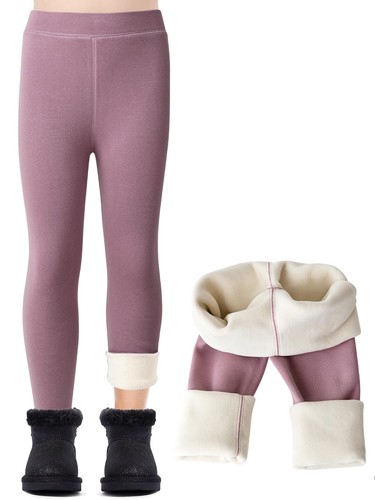 Fille legging chaud - fille, longs