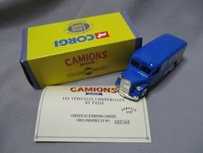 AK734 CORGI 1/?? MAN VAN BISCUIT GONDOLO 1949 EDL TRES BON ETAT