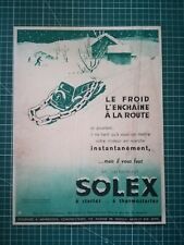 221 Publicité ancienne 1930 25x30 carburateurs Solex