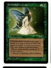 *MRM* ENGLISH Elvish Spirit Guide - Guide spirituel elfe NM MTG ALL