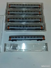 5 wagons SNCF ROCO corail en boites N