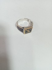 Bague En Argent Massif Silver