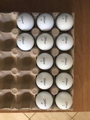 Balles golf titleist pro - 12,