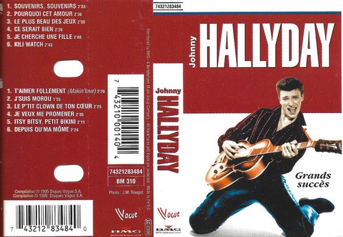 Johnny hallyday grands succès - johnny,