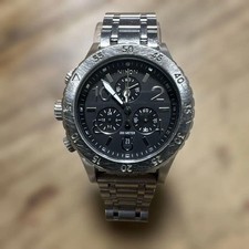 Montre Nixon 38-20 CHRONO NOIRE pile remplacée