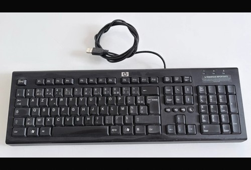 Clavier filaire azerty - clavier, hp