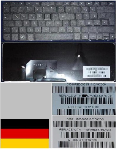Clavier qwertz allemand - allemand, hp