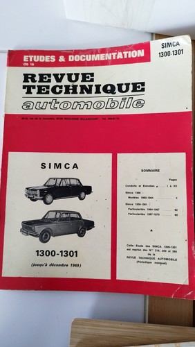 Simca 1300 1301 - , jusqu'en