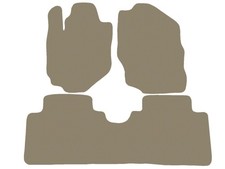 Basic Tapis de sol pour Mazda MPV 2 rangées 1999-2006 Beige ensemble