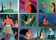 lot de 10 cartes 1995 SkyBox Pocahontas