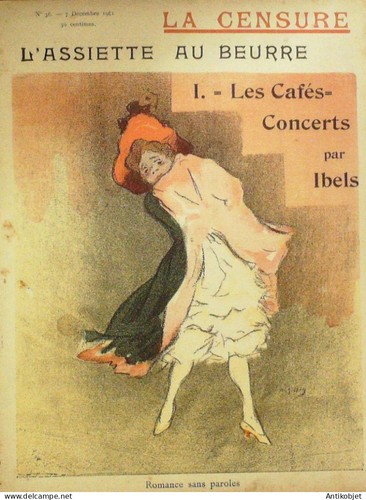 Assiette beurre 1901 - l'assiette,