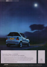 Publicité Papier - Voiture Mercedes Classe A De 2001
