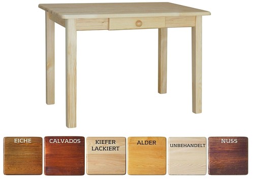 Table manger avec tiroir - à,