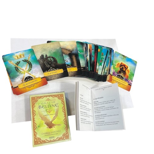 Jeu cartes divinatoires - jeu, de