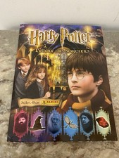 ALBUM PANINI HARRY POTTER L’ÉCOLE DES SORCIER INCOMPLET BON ÉTAT DE 2001 !