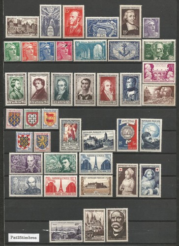 France 1951 année complète - france,