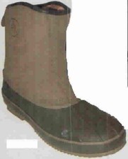 Bottes Filles Proline RLSP34B-3 Lignées À Enfiler Marron Foncé Taille 3