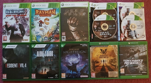 Lot jeux xbox 360 - de,