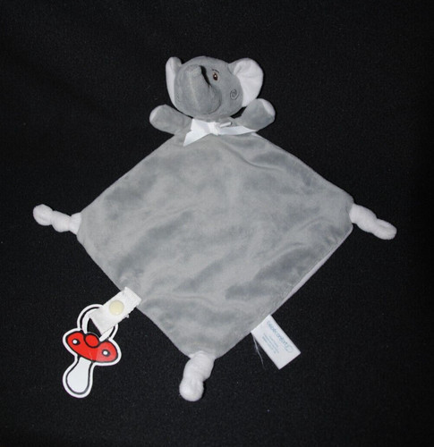 Doudou plat éléphant bébé