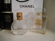 Lot flacons  CHANEL  N0 5  RECHARGEABLE    + CHANEL   CHANCE  vapo 