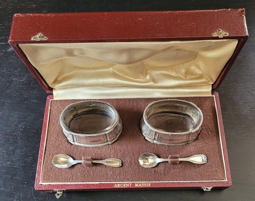 Ancienne paire salerons en - paire,