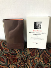 LA PLÉIADE      JEAN GIONO      OEUVRES  ROMANESQUES COMPLÈTES VI (6)       1983